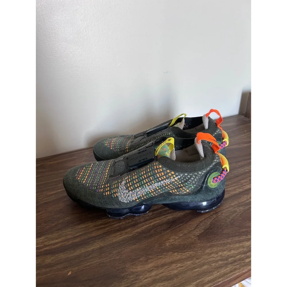 Nike Air Vapormax 2020 FK Kids 6.5Y Deep Tundra Flyknit FlyEase‎ CJ4069-006